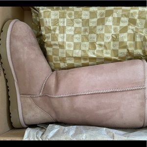 Ugg Classic Tall Boots in Dusty Pink
